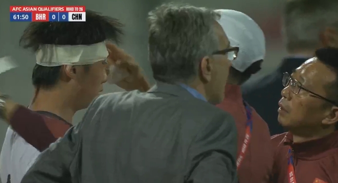 跟隊記者：申花5名球員全部登場，雖有亞冠但為國家榮譽拼到最后