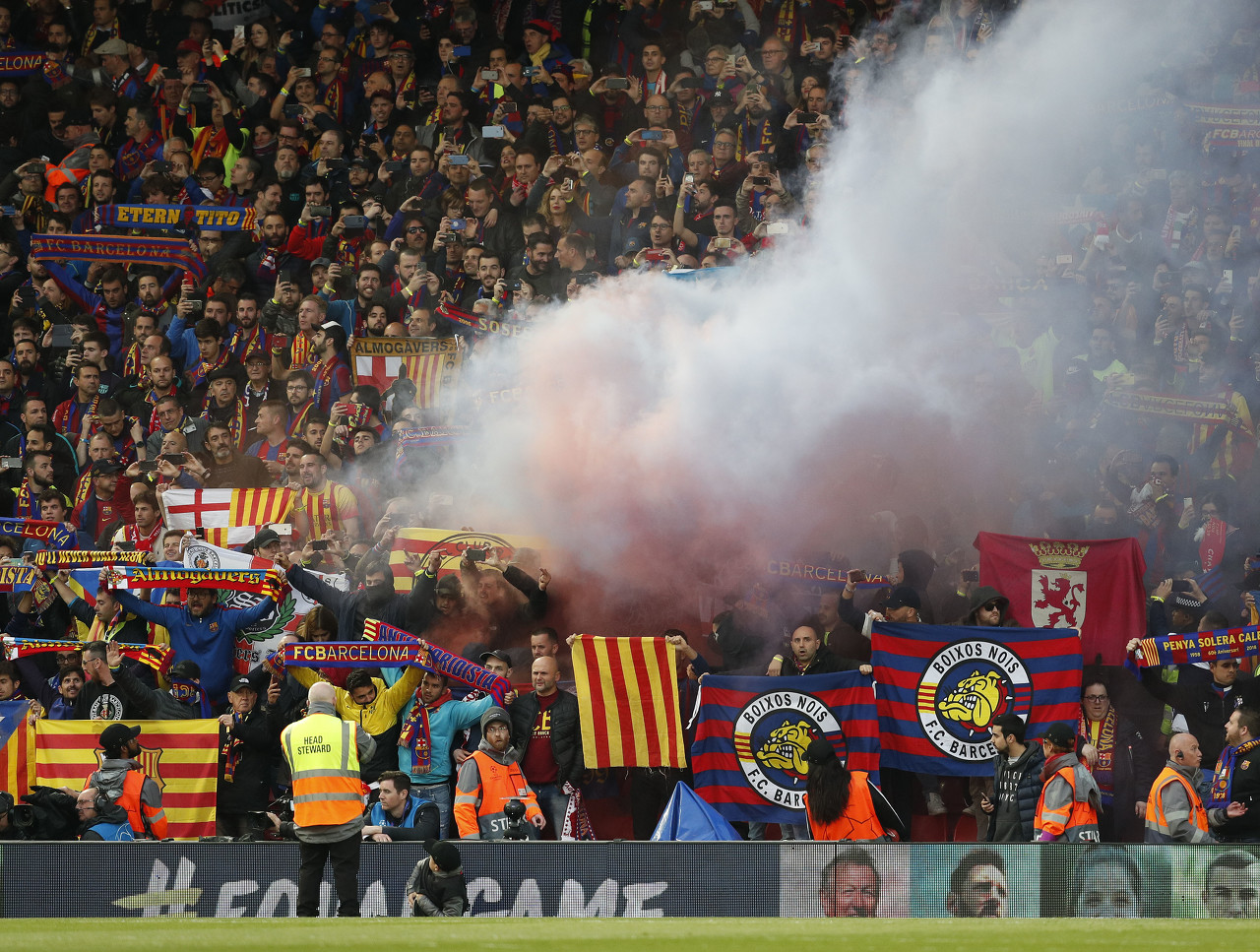 ESPN:巴薩球迷團體指責董事會,主場死忠球迷區(qū)域被占用