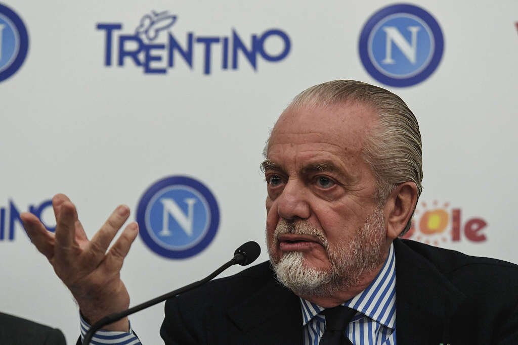 德佬:我為沒進歐冠承擔全部責任 孔蒂將幫助那不勒斯重建